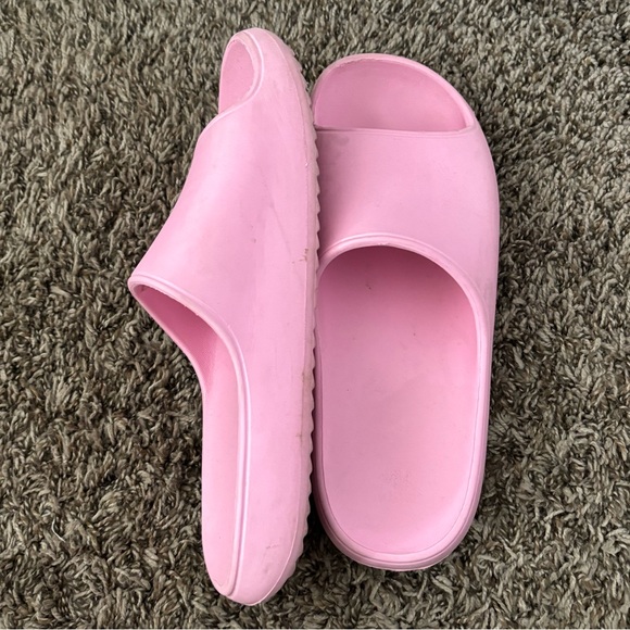 Pink Slide Sandals - Picture 3 of 3